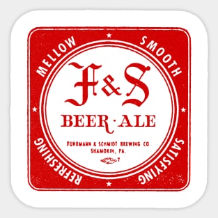 Retro Beer - F&S Fuhrmann and Schmidt Brewing Co. 1906 Sticker